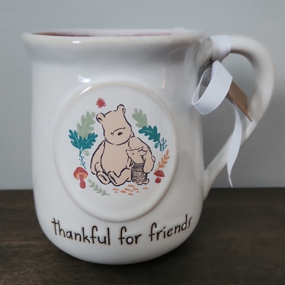 Rae Dunn Other - Rae Dunn Disney Winnie The Pooh 'Thankful for Friends' Mug